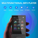 Bluetooth MP3 Player, 32GB Music Player with Earphones, 2.4" Screen Portable MP3 Player Built in HD Speaker Voice Recorder FM Radio E-Book - Image 2