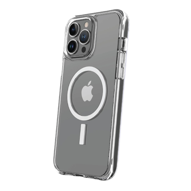 Untitled design (13) onn MagSafe Compatible Cell Phone Case for iPhone 13 Pro Max/iPhone 12 Pro Max, Clear - Image 1