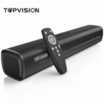 TOPVISION 2.1 Ch Sound Bar for TV, Bluetooth 5.4 Soundbar with Subwoofer for TV/PC/Projectors, Home Theater System with HDMI/Optical/Aux