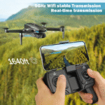 Loheer G09 GPS Drone with Camera for Adults 4k, RC Quadcopter Auto Return Home, 2 Batteries, Black - Image 2