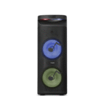 Fisher Portable Bluetooth Wireless Speaker: Dual 10" 60W PEAK Power Loud HD Deep Bass Sound & LED Lights, Rechargeable Karaoke TWS Pairing Long Lasting Battery, USB Port, AUX, FM Radio & Handle Bar