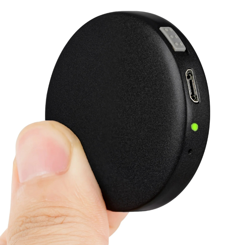 Untitled design (9) KNIGHT 128GB (1600 Hour) Magnetic Voice Activated Recorder + Mini Voice Recorder for Car, Work, Class, Meeting & More! Mini Recorder, Tiny Recording Device Small Recording Device Microphone MP3 Black - Image 1